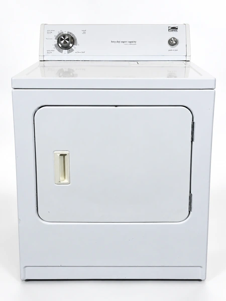 Estate EED4400WQ0 Electric Dryer: front view with door closed
