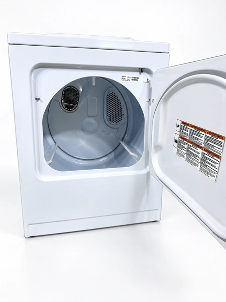 Estate EED4400WQ0 Electric Dryer: front view with door open